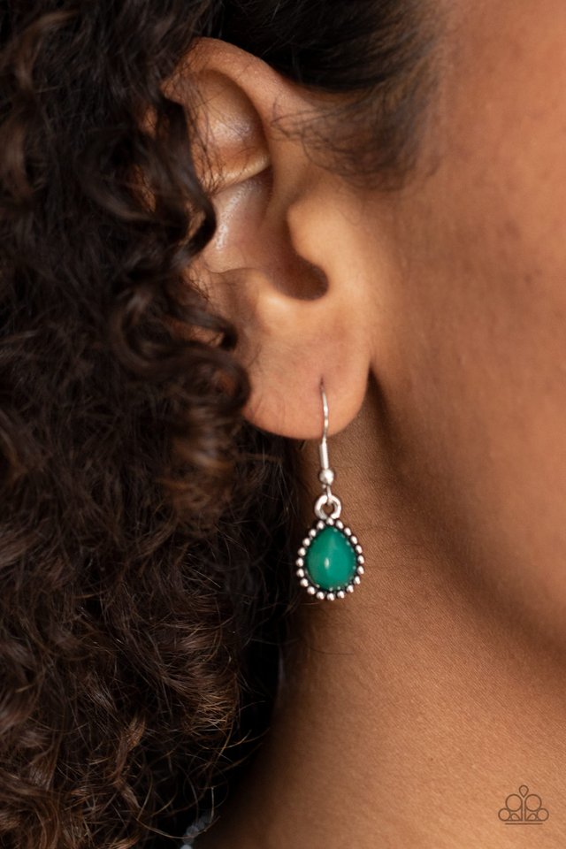 Breathtaking Brilliance - Green - Paparazzi Necklace Image