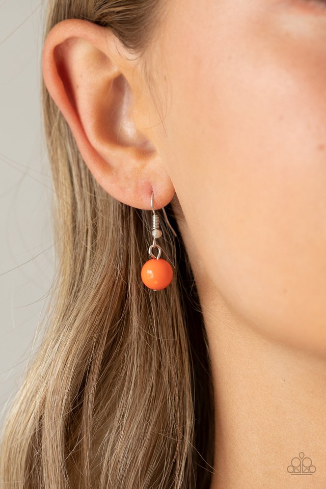 Layer After Layer - Orange - Paparazzi Necklace Image