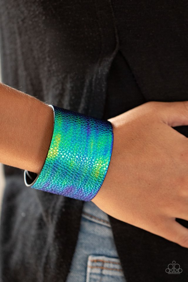 Cosmo Cruise - Blue - Paparazzi Bracelet Image