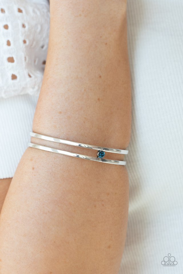 Solo Artist - Blue - Paparazzi Bracelet Image