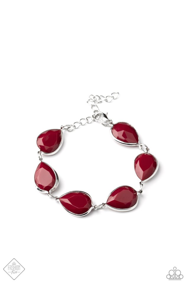 REIGNy Days - Red - Paparazzi Bracelet Image