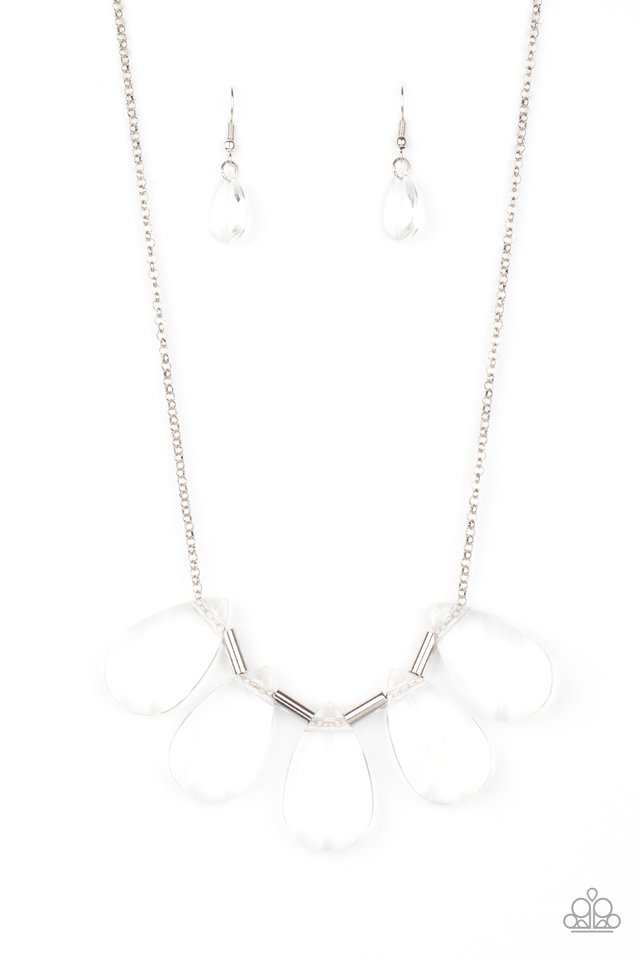 HEIR It Out - White - Paparazzi Necklace Image