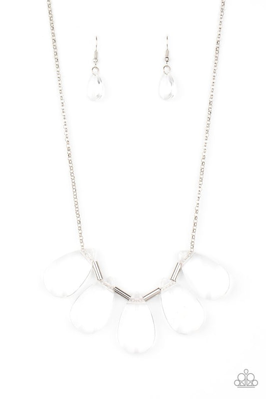 HEIR It Out - White - Paparazzi Necklace Image