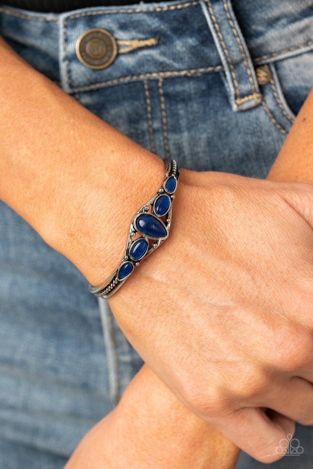 Dream Beam - Blue - Paparazzi Bracelet Image