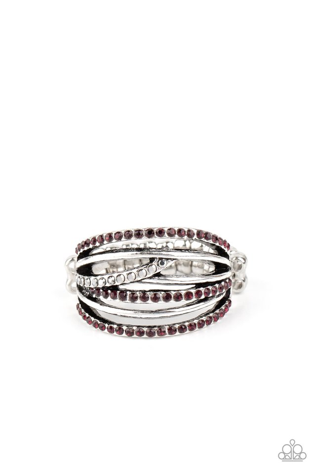 Get a Move on! - Purple - Paparazzi Ring Image