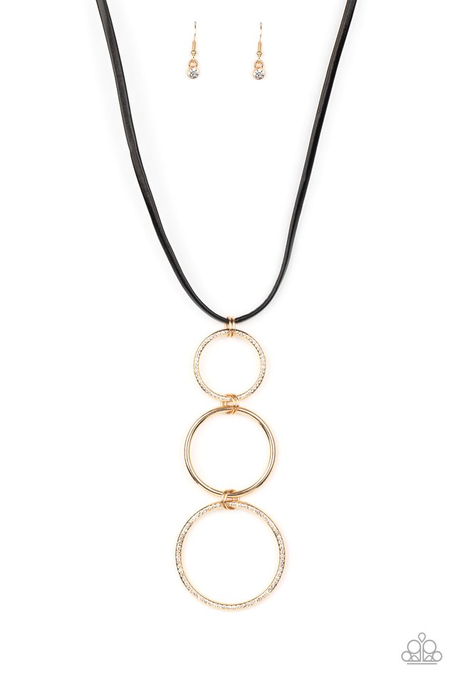 Curvy Couture - Gold - Paparazzi Necklace Image