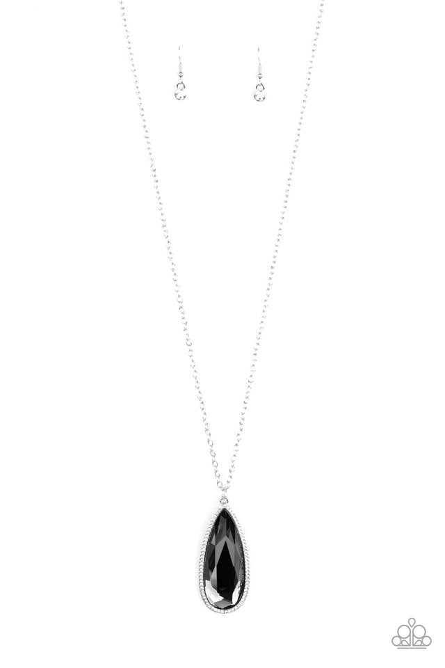 Watch Out For REIGN - Silver - Paparazzi Necklace Image