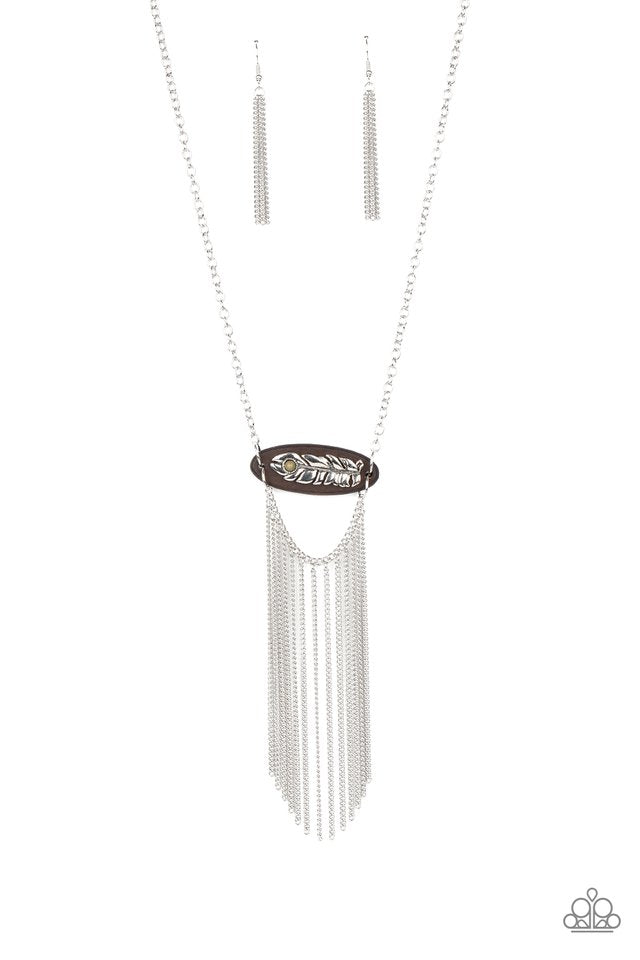 Desert Spirit - Green - Paparazzi Necklace Image