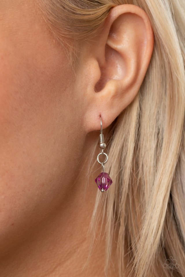I Be-LEAF - Purple - Paparazzi Necklace Image