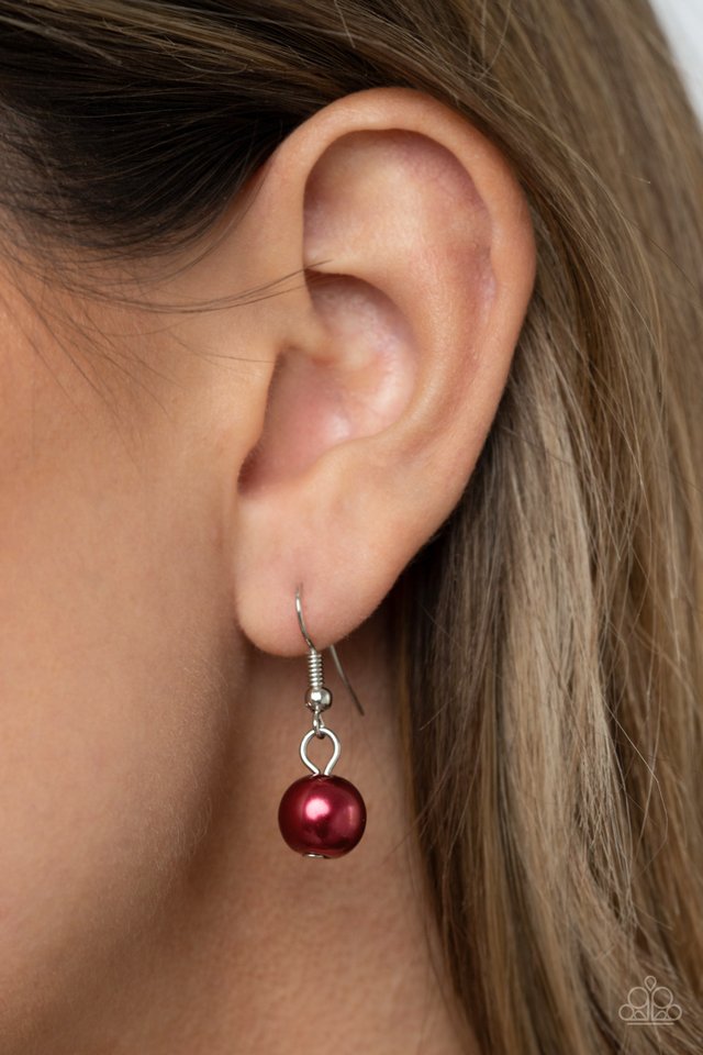 Uptown Upgrade - Red - Paparazzi Necklace Image