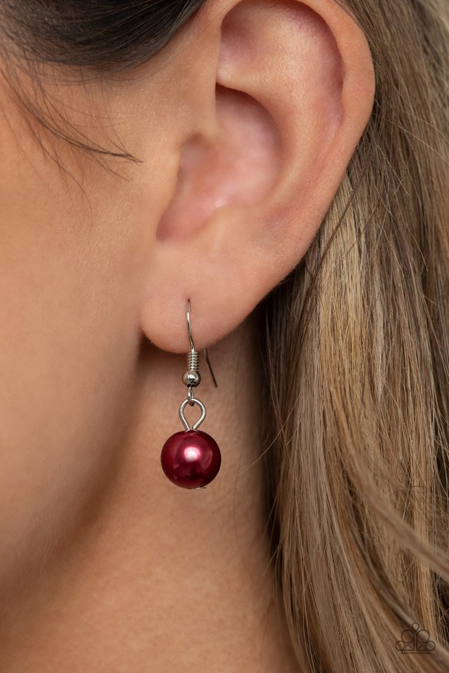 Prim and POLISHED - Red - Paparazzi Necklace Image