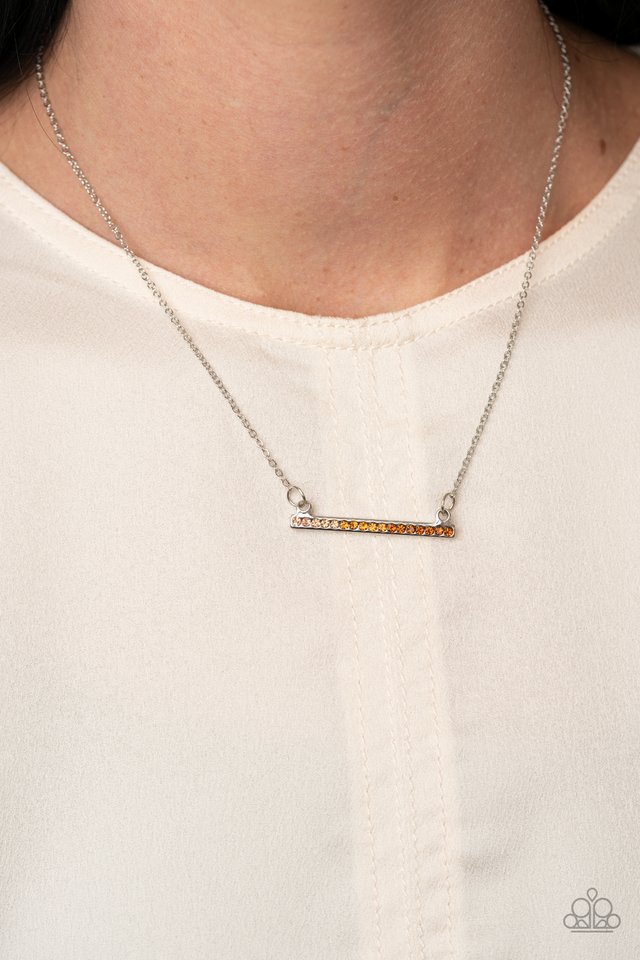 Sparkly Spectrum - Brown - Paparazzi Necklace Image