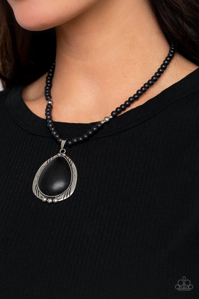 Evolution - Black - Paparazzi Necklace Image