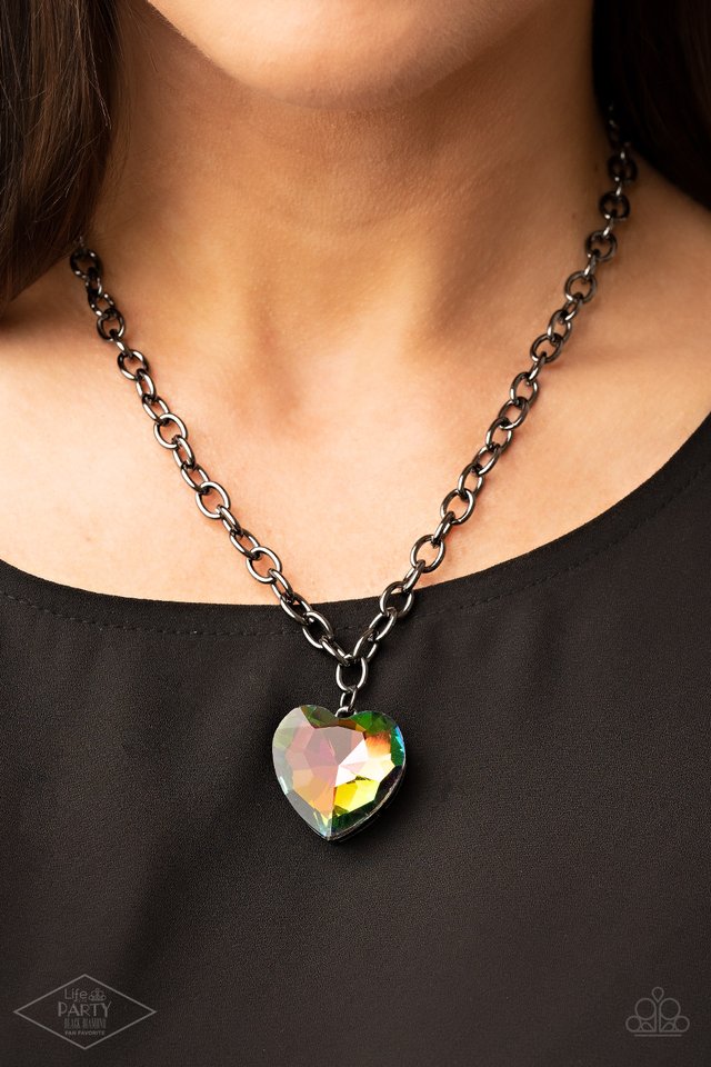 Flirtatiously Flashy - Multi - Paparazzi Necklace Image