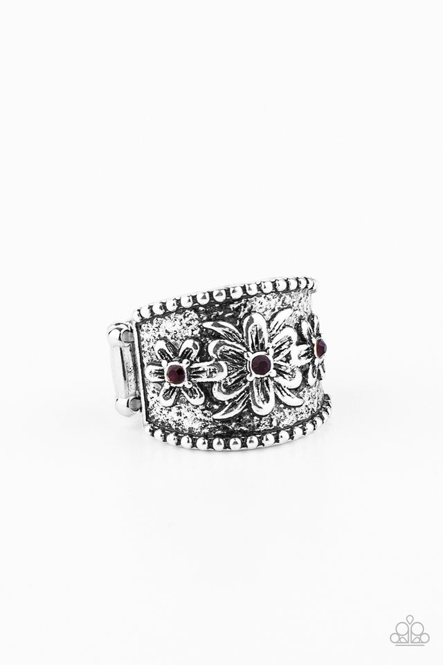 Tropical Nights - Purple - Paparazzi Ring Image
