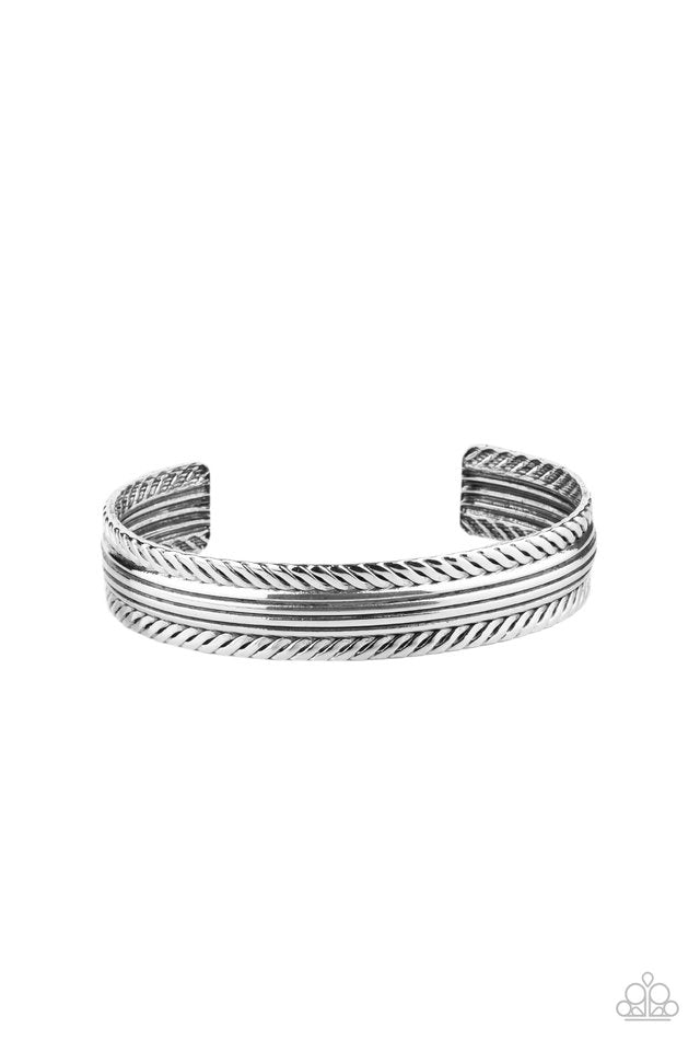 METALHEAD Over Heels - Silver - Paparazzi Bracelet Image