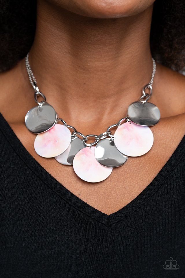 Tie Dye Drama - Multi - Paparazzi Necklace Image