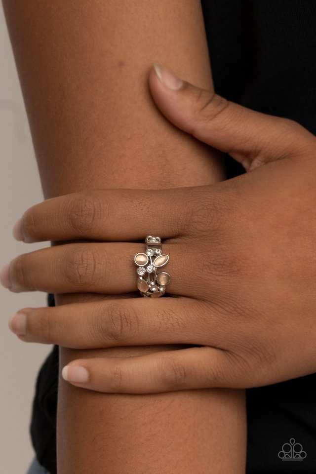 Leafy Luster - Orange - Paparazzi Ring Image