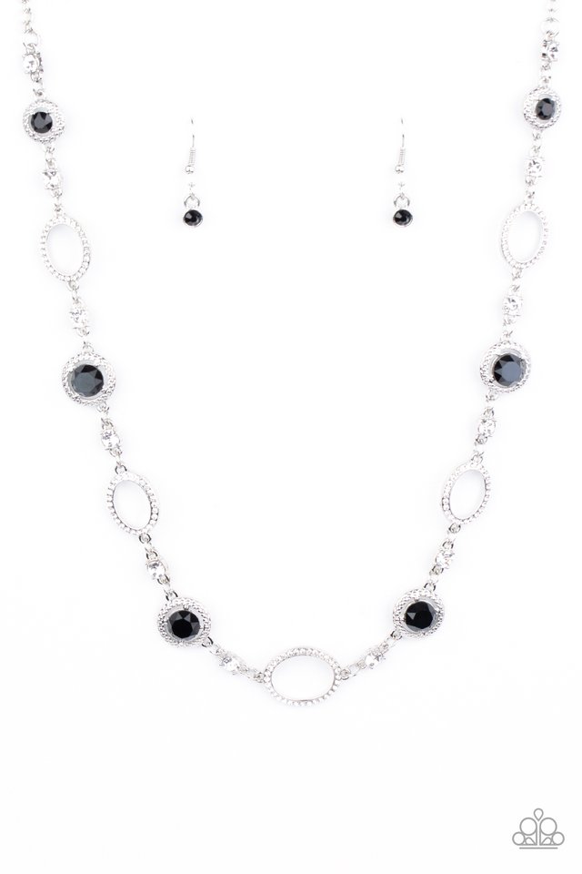 Pushing Your LUXE - Black - Paparazzi Necklace Image
