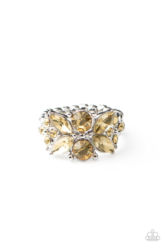 Sparkly State of Mind - Brown - Paparazzi Ring Image