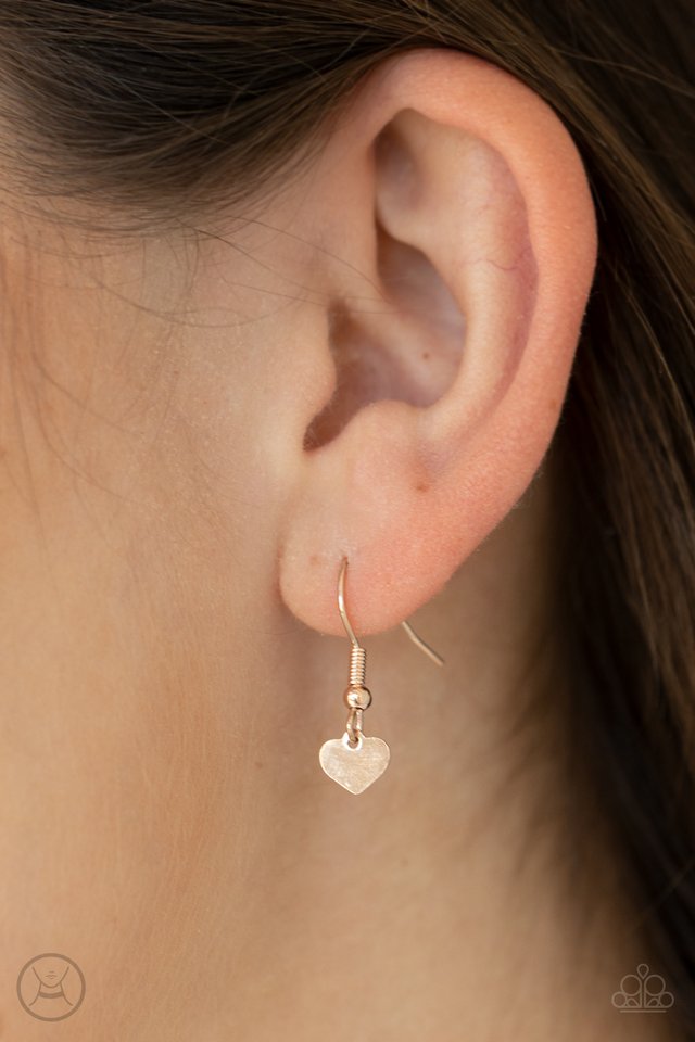 Humble Heart - Rose Gold - Paparazzi Necklace Image