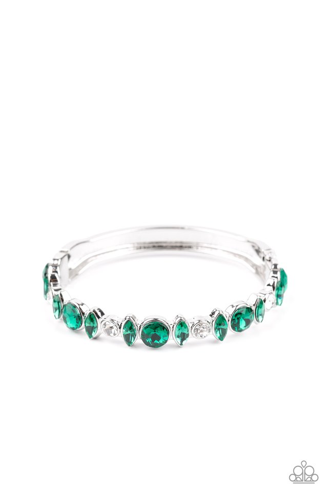 BLING Them To Their Knees - Green - Paparazzi Bracelet Image