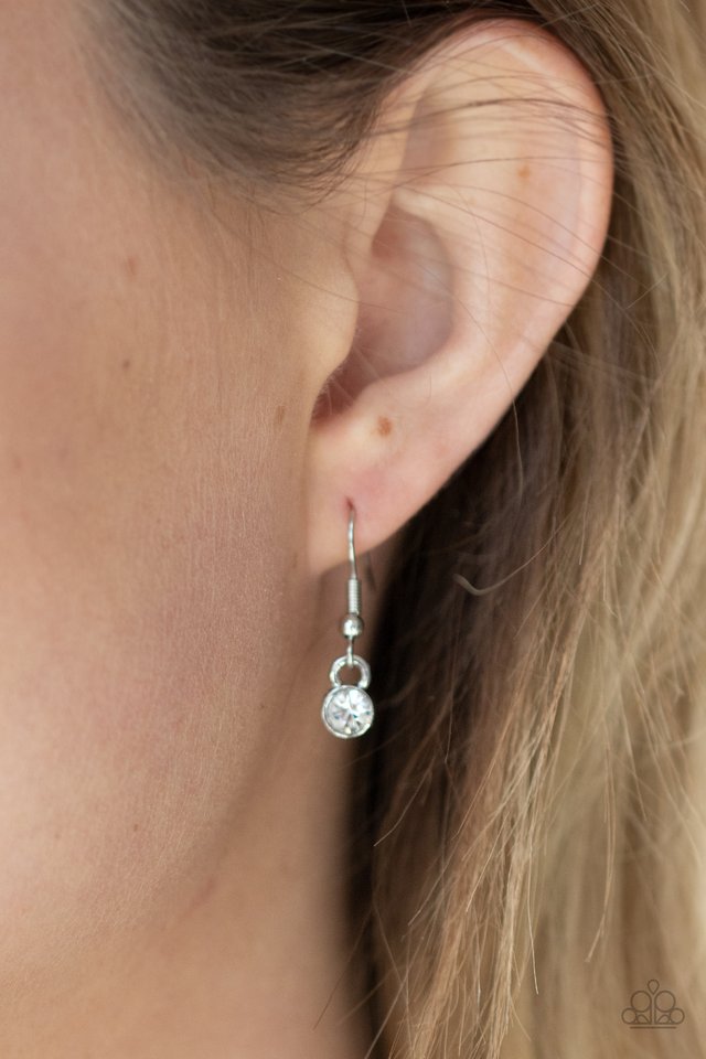 Game, Set, MATCHMAKER - White - Paparazzi Necklace Image