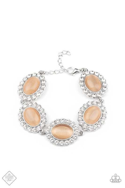 Demurely Diva - Orange - Paparazzi Bracelet Image