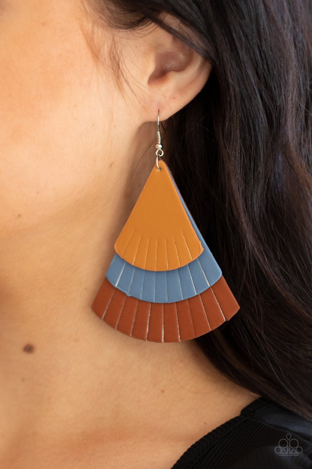 Huge Fanatic - Multi - Paparazzi Earring Image