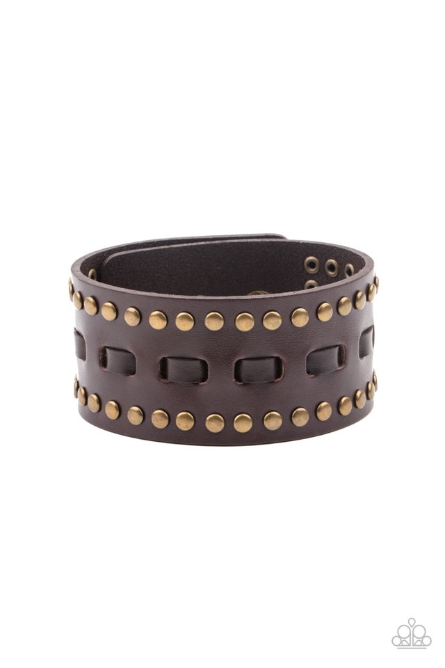A ROAM With A View - Brown - Paparazzi Bracelet Image