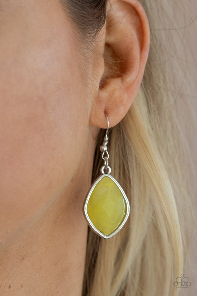 Opulently Oracle - Yellow - Paparazzi Necklace Image