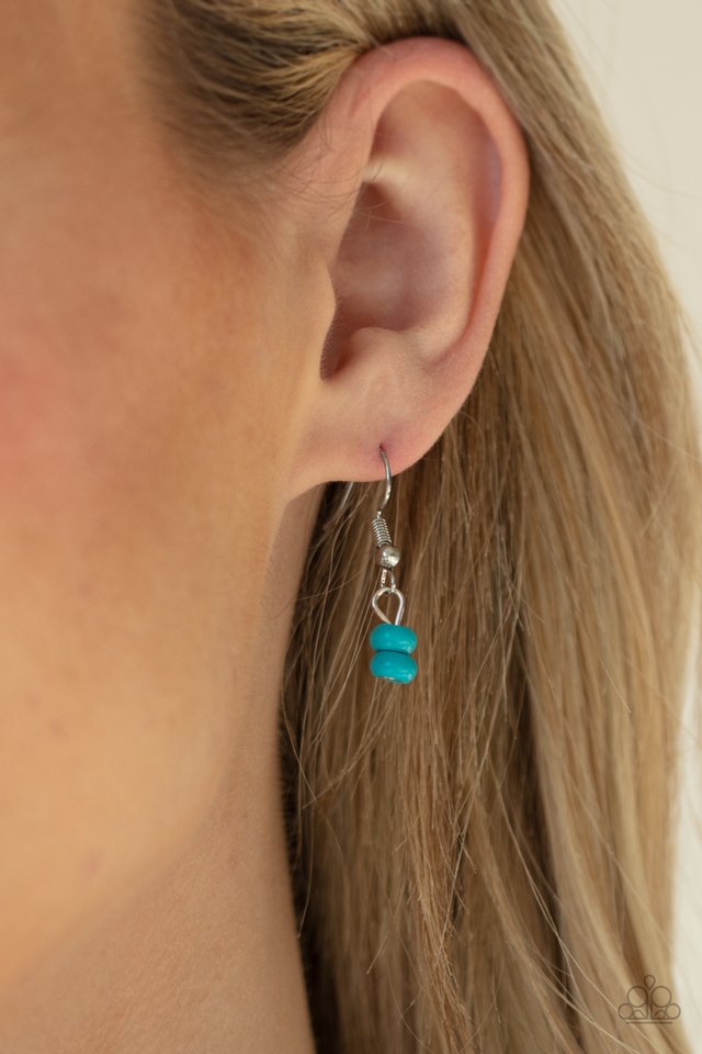 Country Sweetheart - Blue - Paparazzi Necklace Image