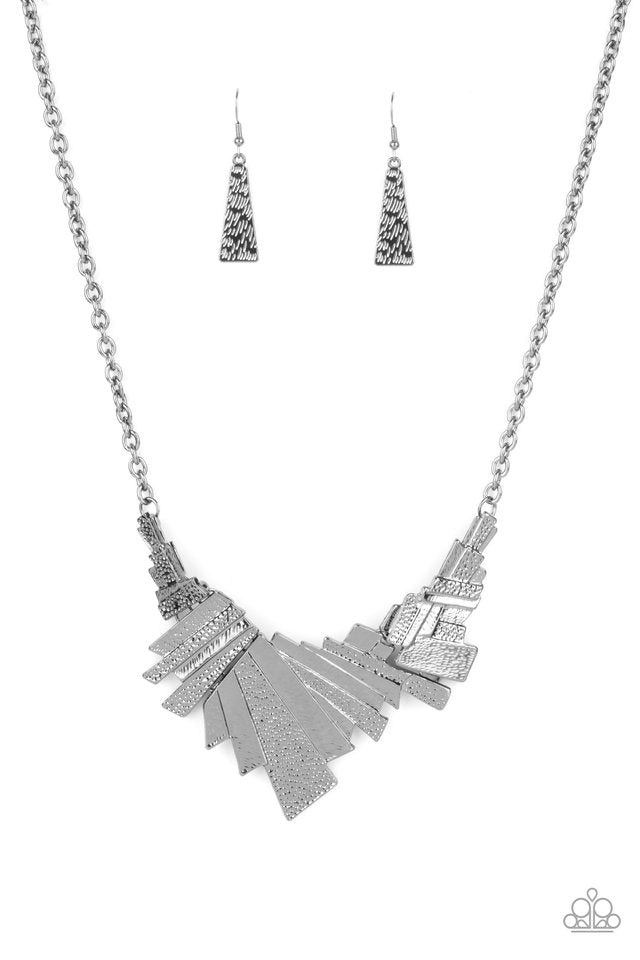 Happily Ever AFTERSHOCK - Black - Paparazzi Necklace Image