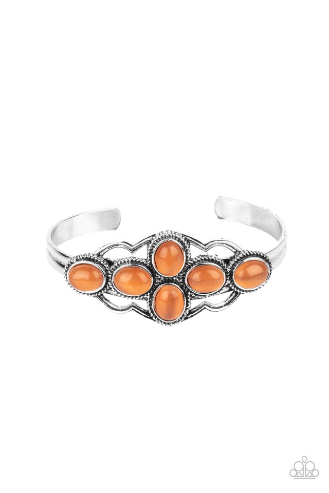 Color Me Celestial - Orange - Paparazzi Bracelet Image