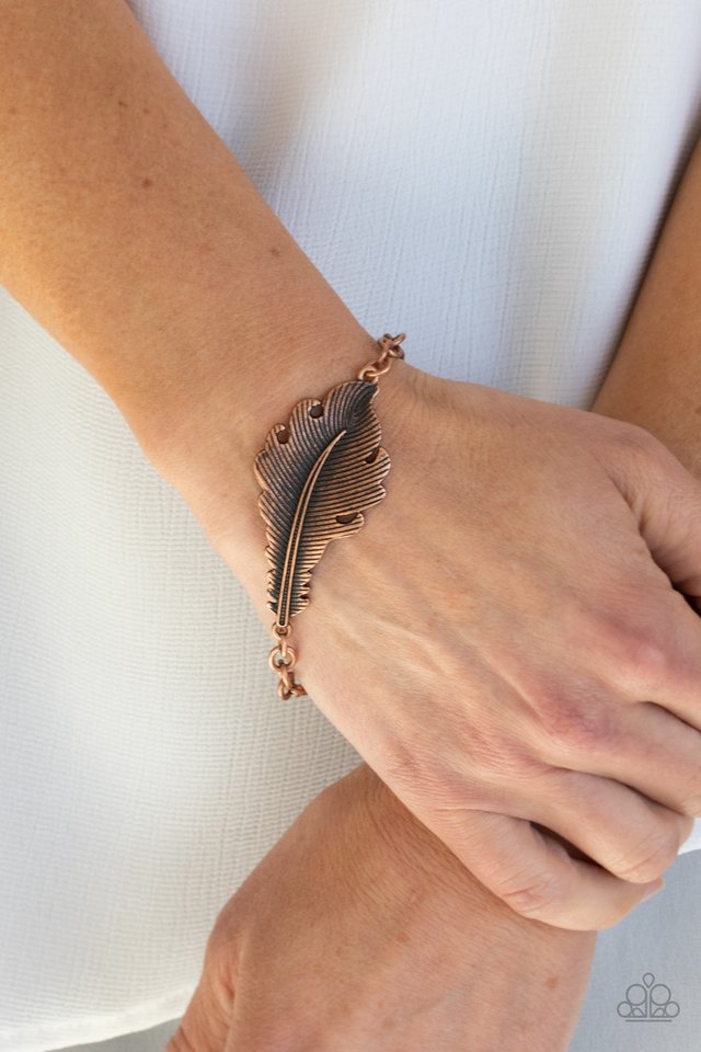 Rustic Roost - Copper - Paparazzi Bracelet Image