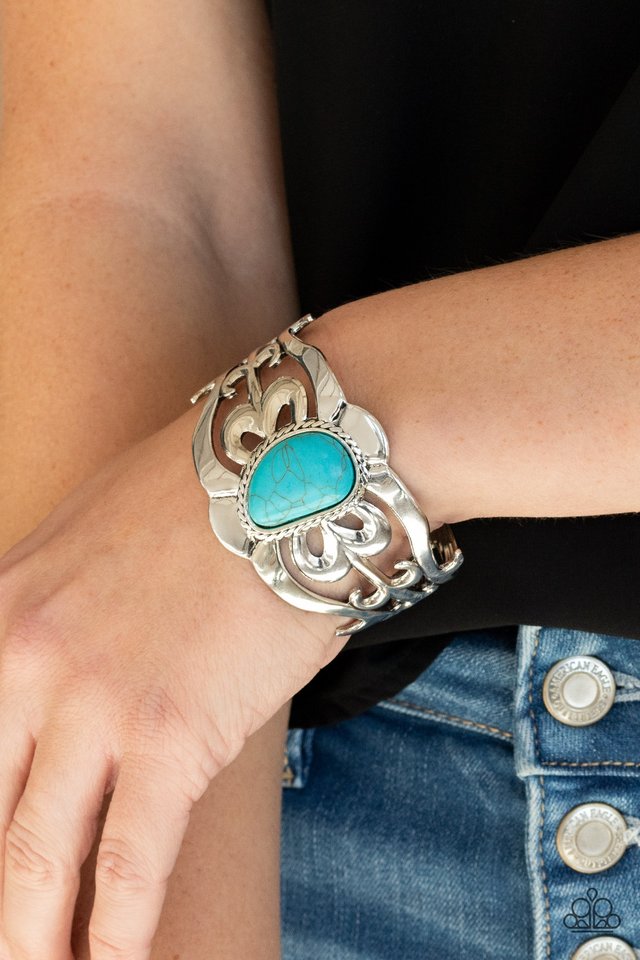 The MESAS are Calling - Blue - Paparazzi Bracelet Image