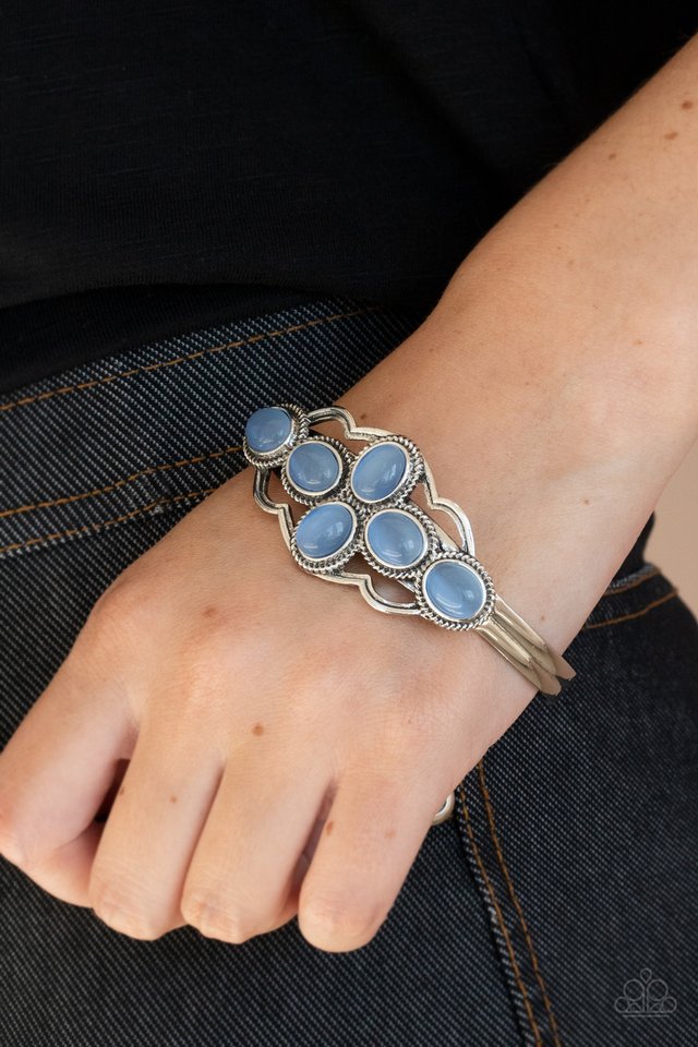 Color Me Celestial - Blue - Paparazzi Bracelet Image