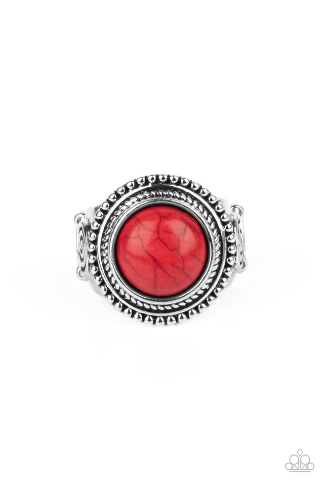 Evolutionary Essence - Red - Paparazzi Ring Image