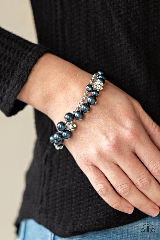 The GRANDEUR Tour - Blue - Paparazzi Bracelet Image