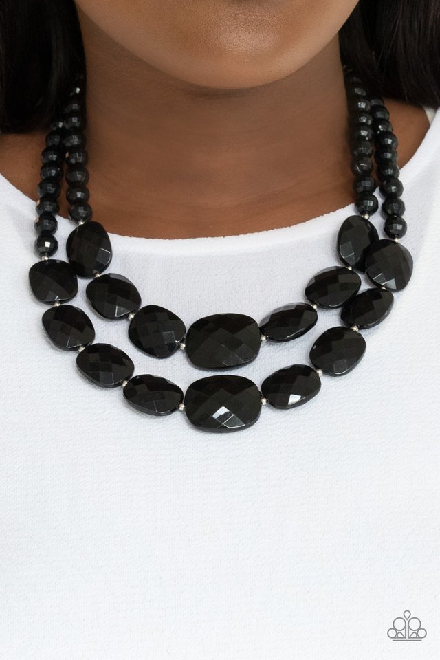 ​Resort Ready - Black - Paparazzi Necklace Image