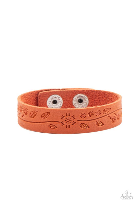 Rural Equinox - Orange - Paparazzi Bracelet Image