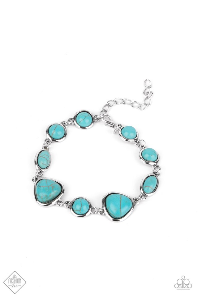 ​Eco-Friendly Fashionista - Blue - Paparazzi Bracelet Image