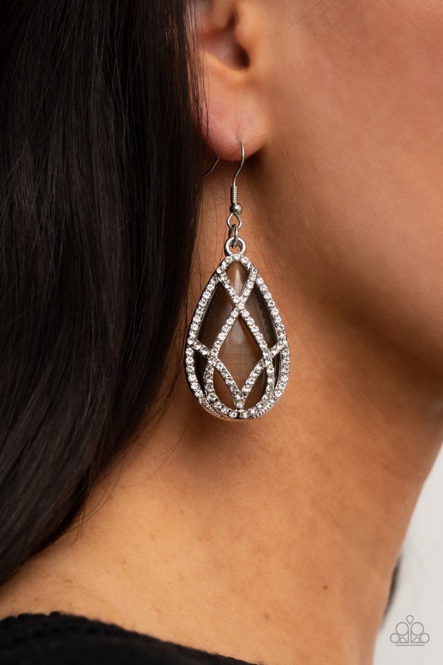 ​Crawling With Couture - Brown - Paparazzi Earring Image
