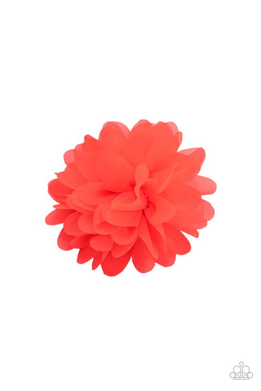 Blossom Blowout - Orange - Paparazzi Hair Accessories Image