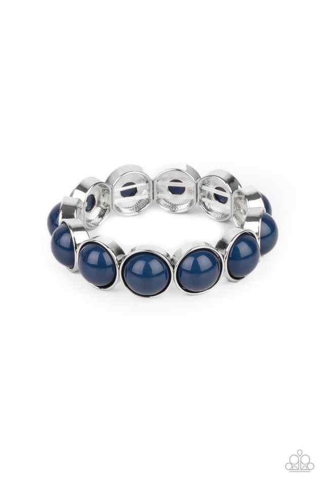 POP, Drop, and Roll - Blue - Paparazzi Bracelet Image