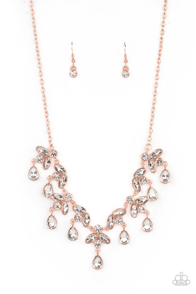 Vintage Royale - Copper - Paparazzi Necklace Image
