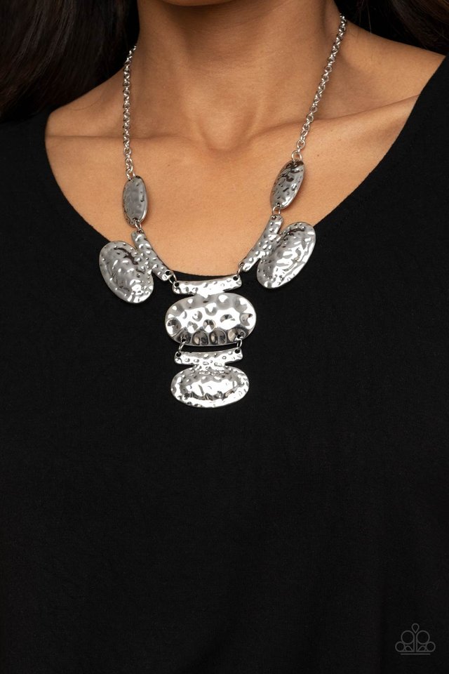 Gallery Relic - Silver - Paparazzi Necklace Image