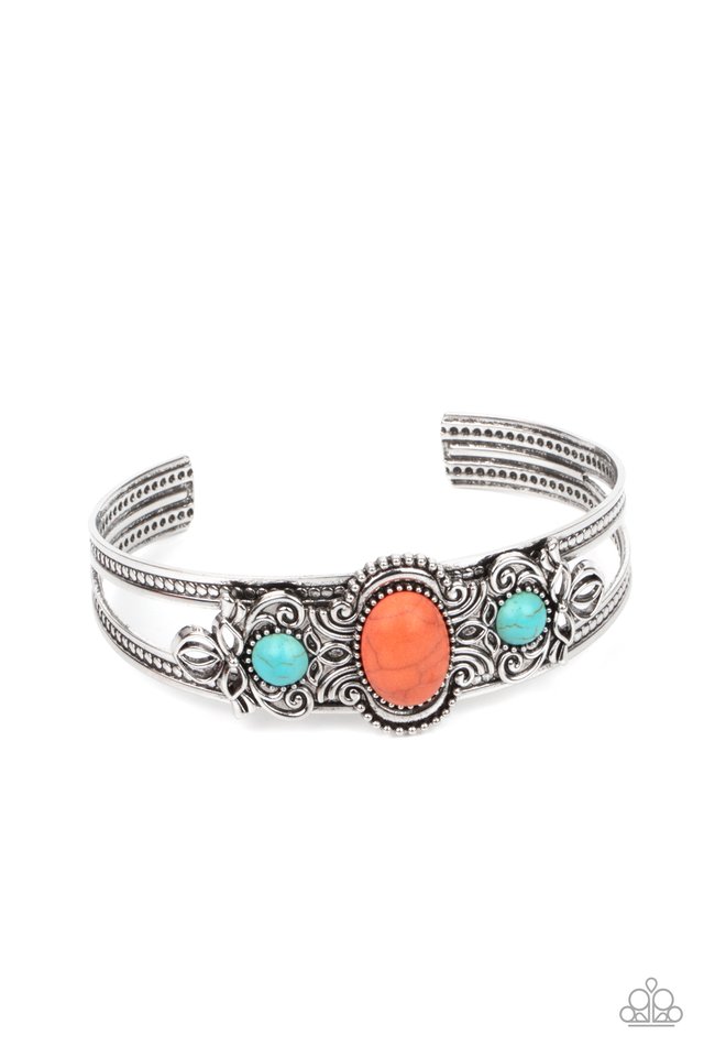​Artisan Ancestry - Orange - Paparazzi Bracelet Image