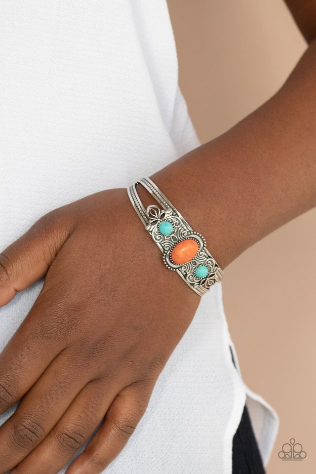 ​Artisan Ancestry - Orange - Paparazzi Bracelet Image