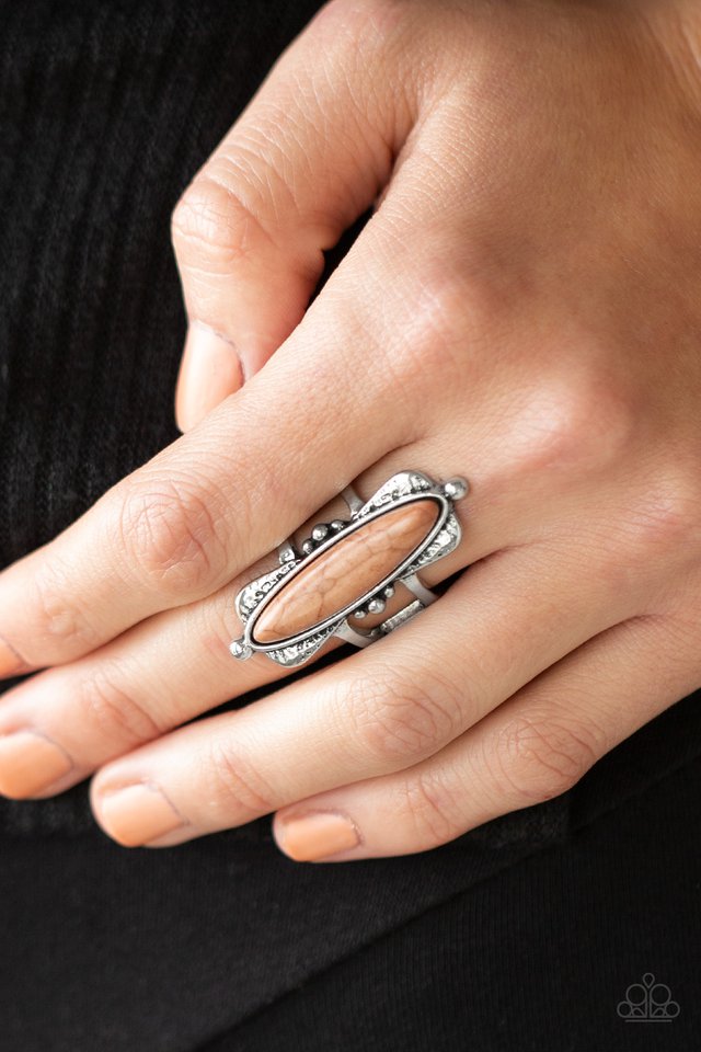 Cottage Craft - Brown - Paparazzi Ring Image